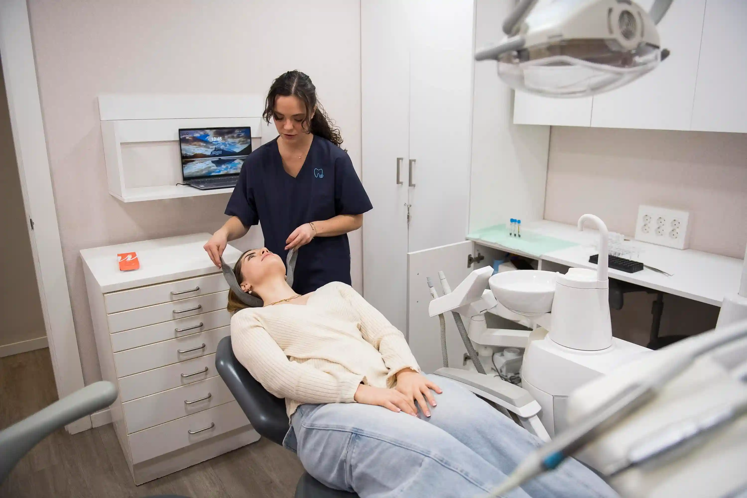 Tratamiento de estetica facial en la Clinica Dental Marilo Puchol